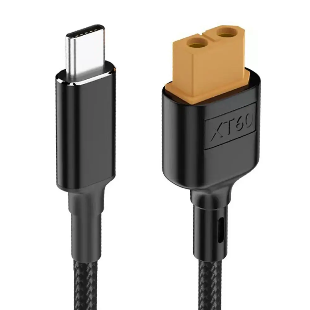 Переходник с XT60 на Type-C, кабель для быстрой зарядки PD2.0/QC2.0, 20 в, 5 А, аналогичный зарядному кабелю XT60, 100 Вт, 50 см/1 м