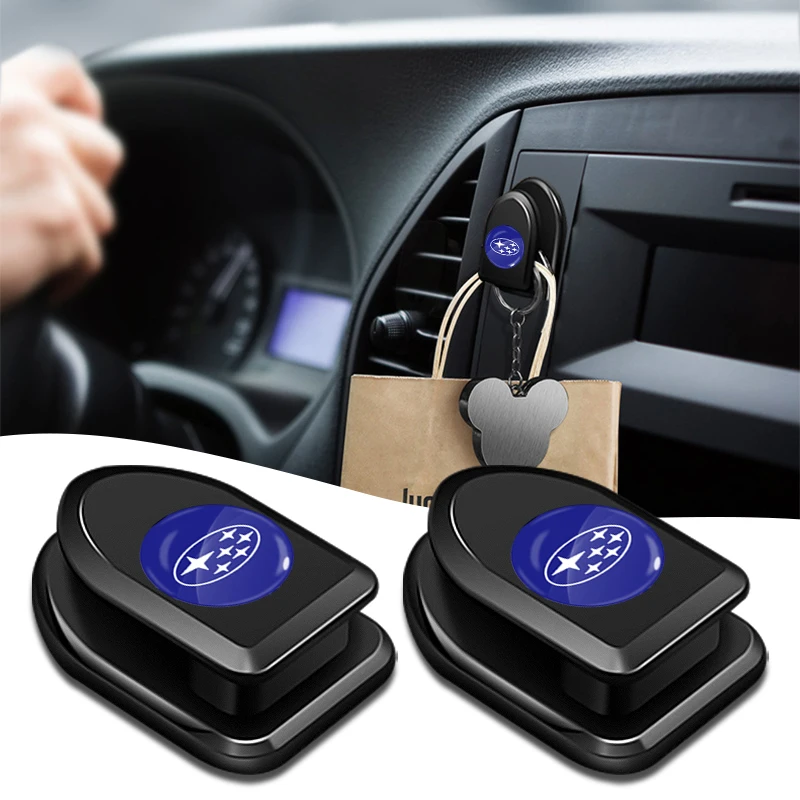 

1/2/4Pcs Car Hooks USB Cable Headphone Key Storage Hanger for Subaru Impreza Forester Legacy XV Outback Etc Auto Styling Gadget