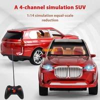 114 suv car model cruiser wireless remote control car toy simulation alloy 4 channel remote control bm x5 off road toy car