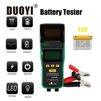 DUOYI DY2015B Car Battery Tester with Printer 12V LED Screen Battery Detection Cranking Charging Test Max Load Test for Benz