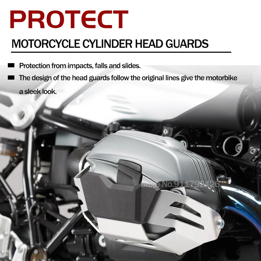 Защита головки блока цилиндров мотоцикла защита двигателя защитная крышка для BMW