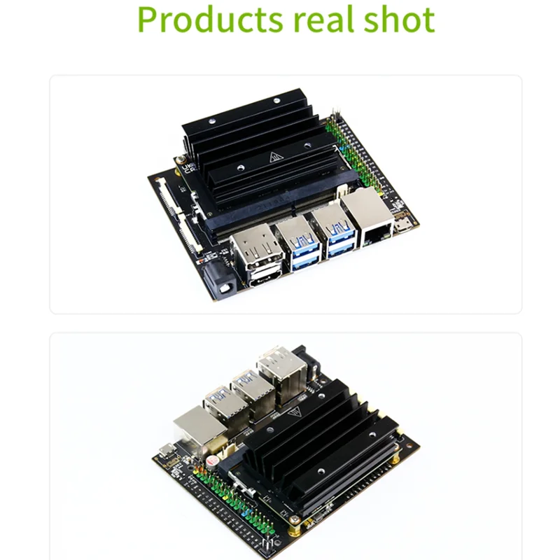 

For Jetson Nano 4GB Developer Kit Intelligence Development Board Kit with Jetson Nano Module+Acrylic Case EU