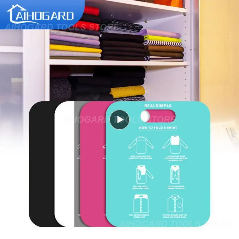

Convenient Adult Clothes Shirt Folding Board Lazy Folding Lazy Stacking Clothes Tool Fast Folding Board Household Essentials