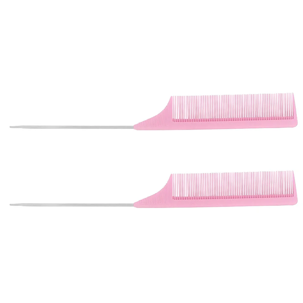 

Comb Hair Tail Combs Rat Detangle Braid Lift Hairdressing Pintail Set Weaving Brush Foiling Cutting Professional Teasing Root
