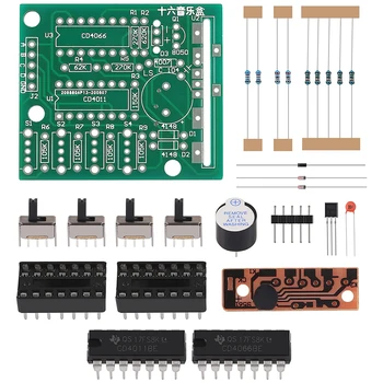 DIY Electronic 16 Music Sound Box DIY Kit Module Soldering Practice Learning Kits for Arduino 3