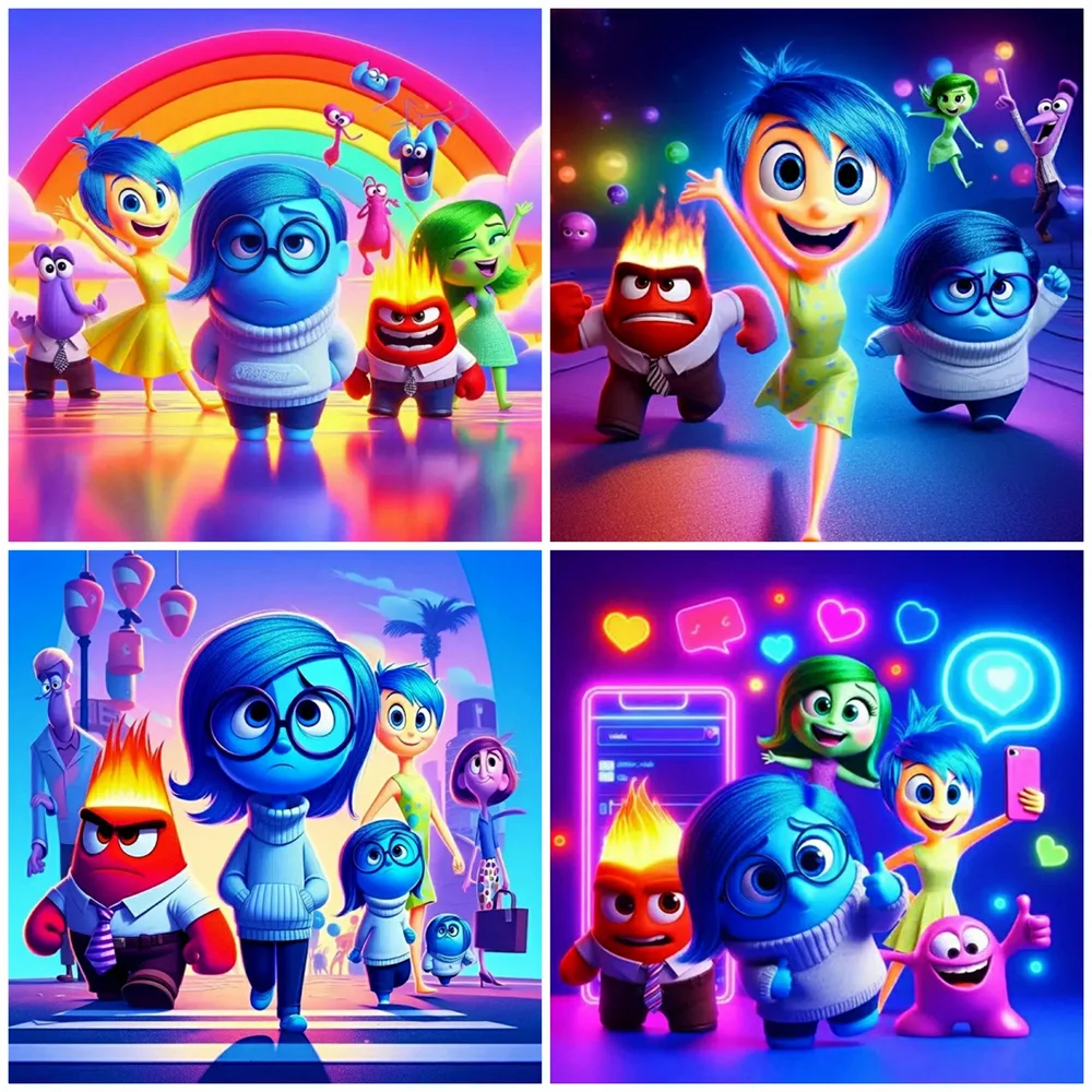 Набор Алмазной Живописи Disney 5D Полная Круглая Квадратная Дрель Сделай Сам