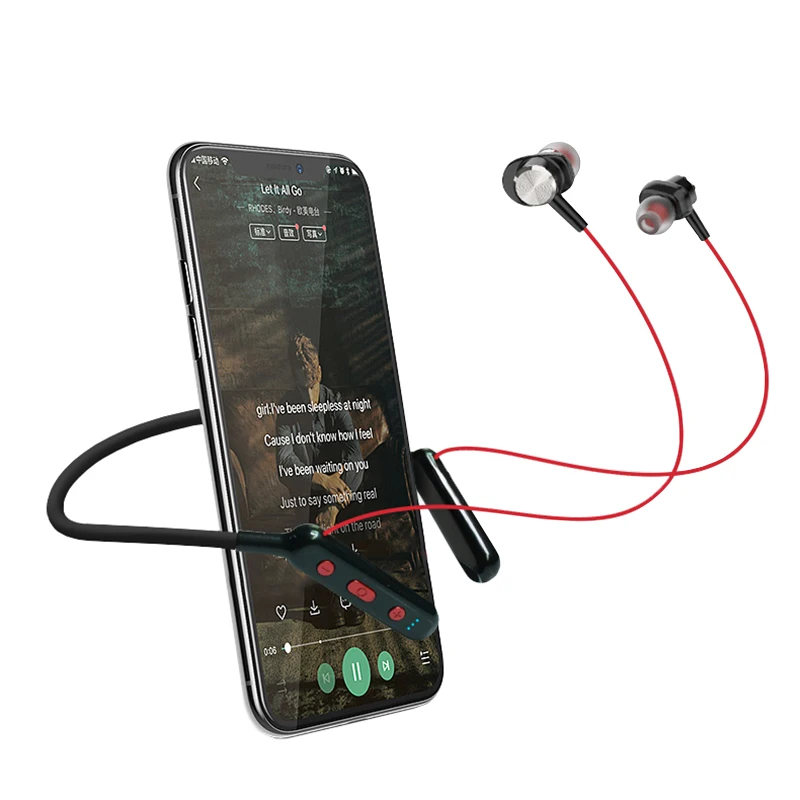 

2020 Best Christmas Gift Waterproof Earbuds IPX4 Wireless Auriculares Sports Neck Magnetic Ear Phones Headphones