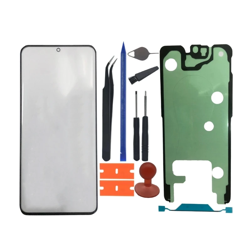 

2023 New Front Outer Glass Lens Screen Replacement Repair Tool Kit No LCD Touch- Digitizer Phone Repair Tools Set for S20 Ultra