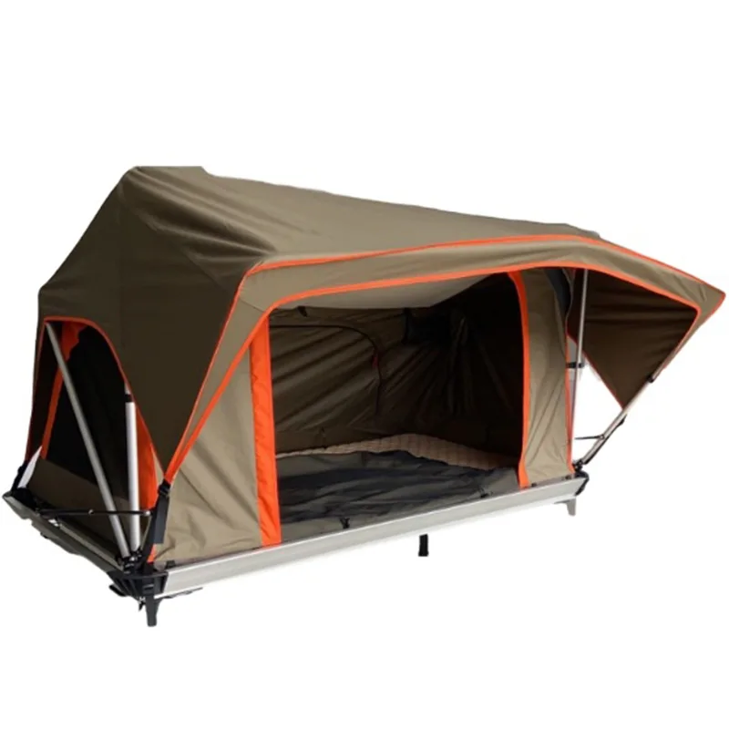 

2023 new outdoor foldable self-driving tour equipment Oxford car roof tent