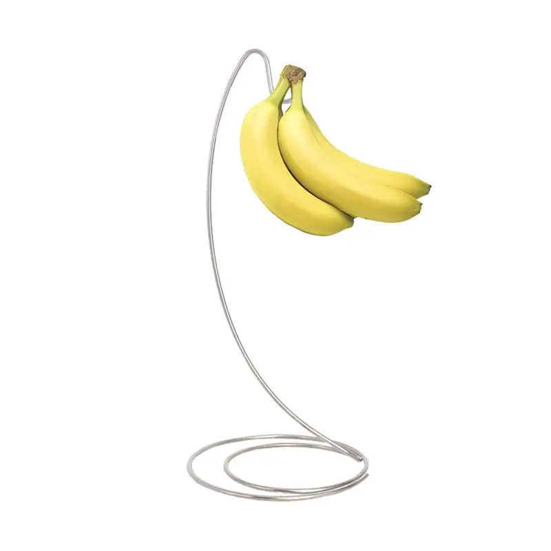 

Banana Holder Metal Fruit Hanger Rack Displaying Storage Hook Holder Multifunctional Tabletop Fruit Stand For Dinning Table