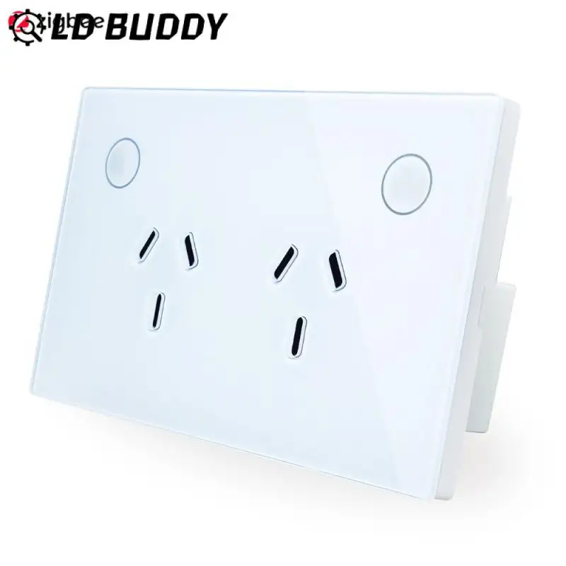 

Energy-saving Support Power Outage Memory Wall Socket Durable Pc Flame-retardant Material Wireless Power Outlet Socket Secure