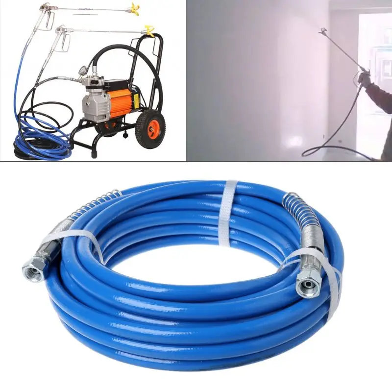 

2022 новый 10 м безвоздушный распылитель краски шланг Труба 5000PSI распылитель волокна для распылителя нового пистолета
