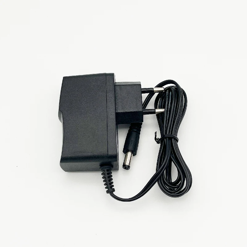 AC110V-230V to DC5V1A 0.5A 6V1A 6V0.5A 500MA европейская вилка адаптер питания DC head 5,5*2,5 мм внутренний + внешний-
