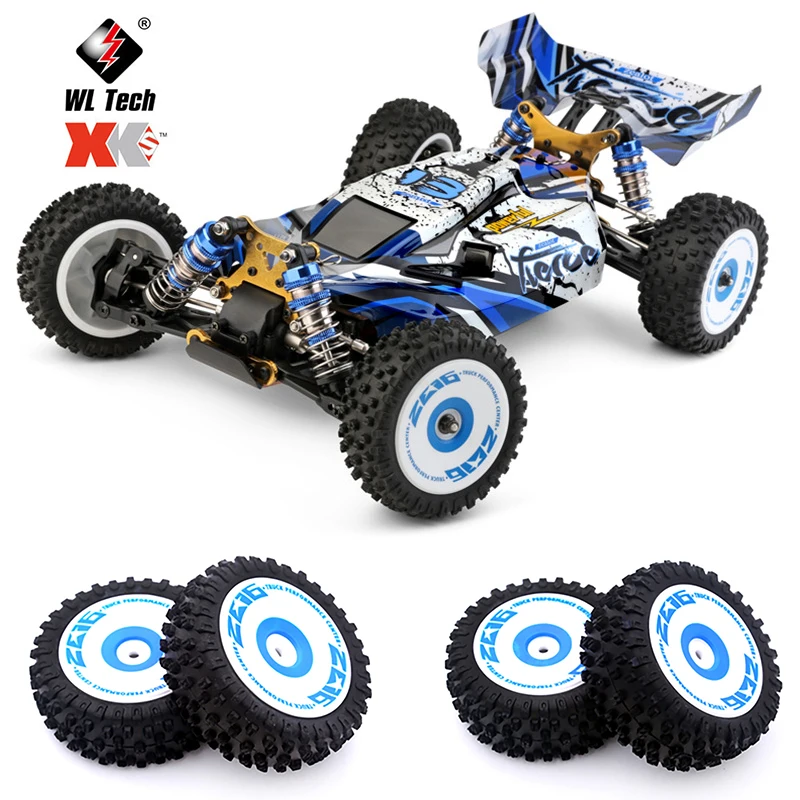 

2/4pcs Tires Tyre Replacement Rubber RC Car Tire Spare Parts Crawler Wheel Tires RC Accessories for Wltoys 124019 124016 124017