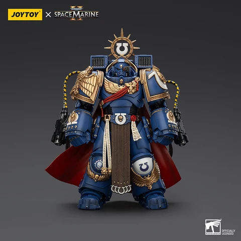 JOYTOY Dark Source Warhammer 40K Space Marines 2 Ultramarines Chapter Master Marneus Calgar & Honor Guard 1:18 фигурки