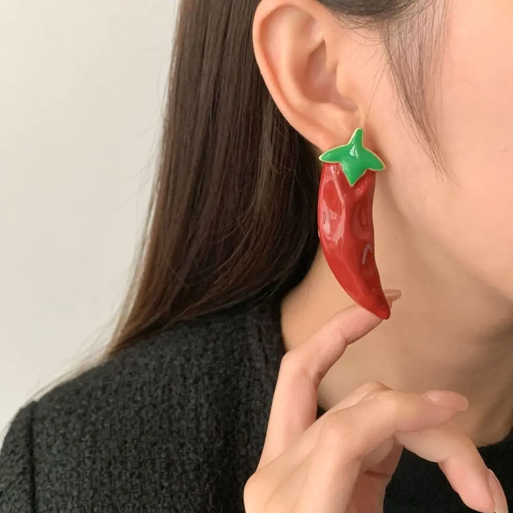 Ожерелье в стиле ретро ювелирные изделия с красным перцем регулируемое кольцо на