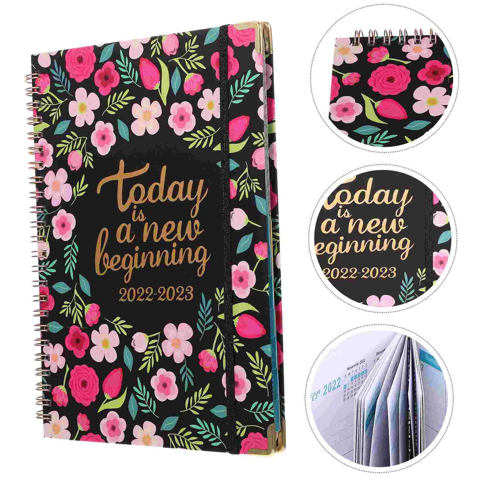 

Planner 2022 Notebook 2023 Weekly Book Agenda Planning Calendar Daily Monthly Notepad Appointment English Schedule Work Diary