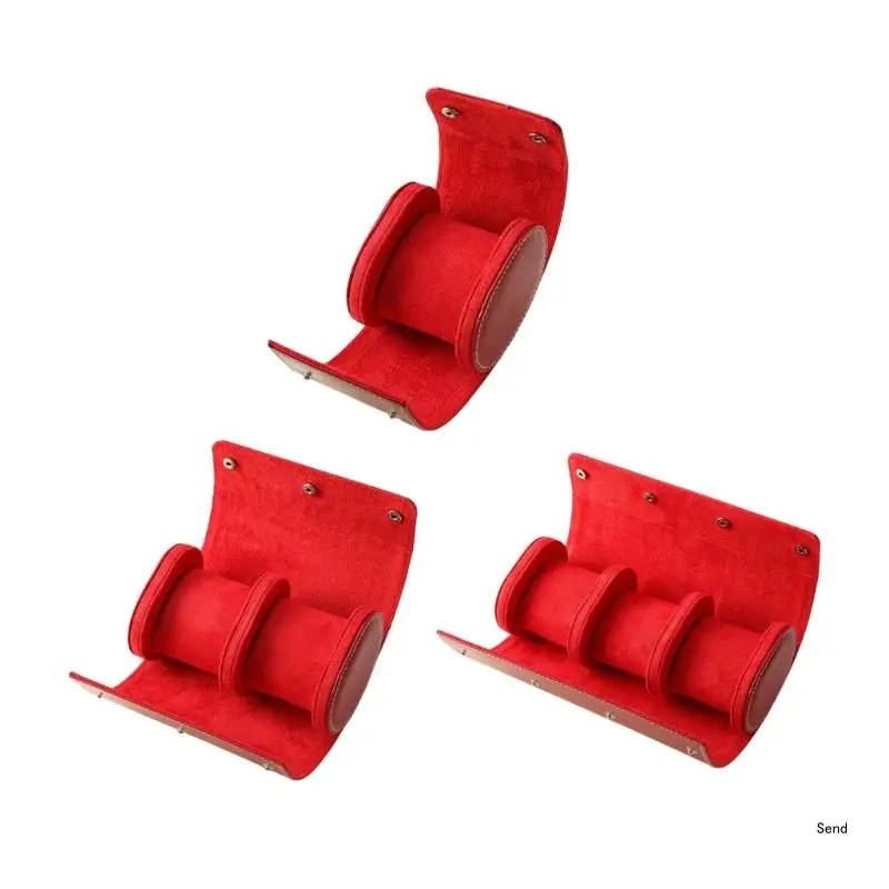 

Elegant Watch Display Box PU Leather Watch Case Watch Storage Box Watch Roll Case Watch Jewelry for Watches