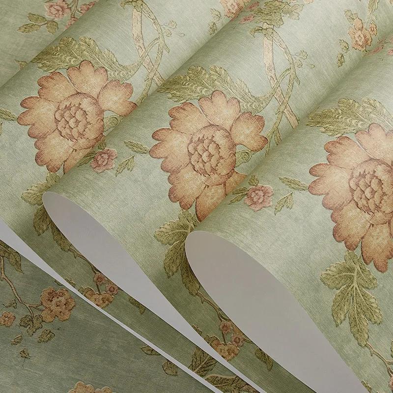 

Light Green Leaf Peel and Stick Wallpaper Removable Moisture proof Green Plants Self Adhesive Wall Paper Wall Renovation