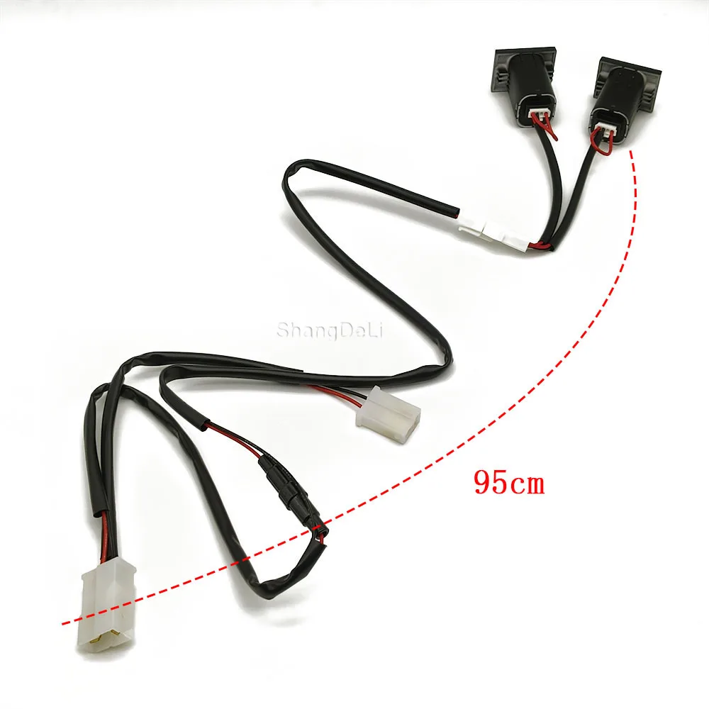 Красное быстрое зарядное устройство для автомобиля адаптер входа разъема USB Ford