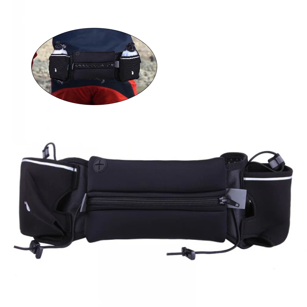 

1pc Waist Bag Antitheft Waterproof Multifunction Holder Water Bottle Cycling Running