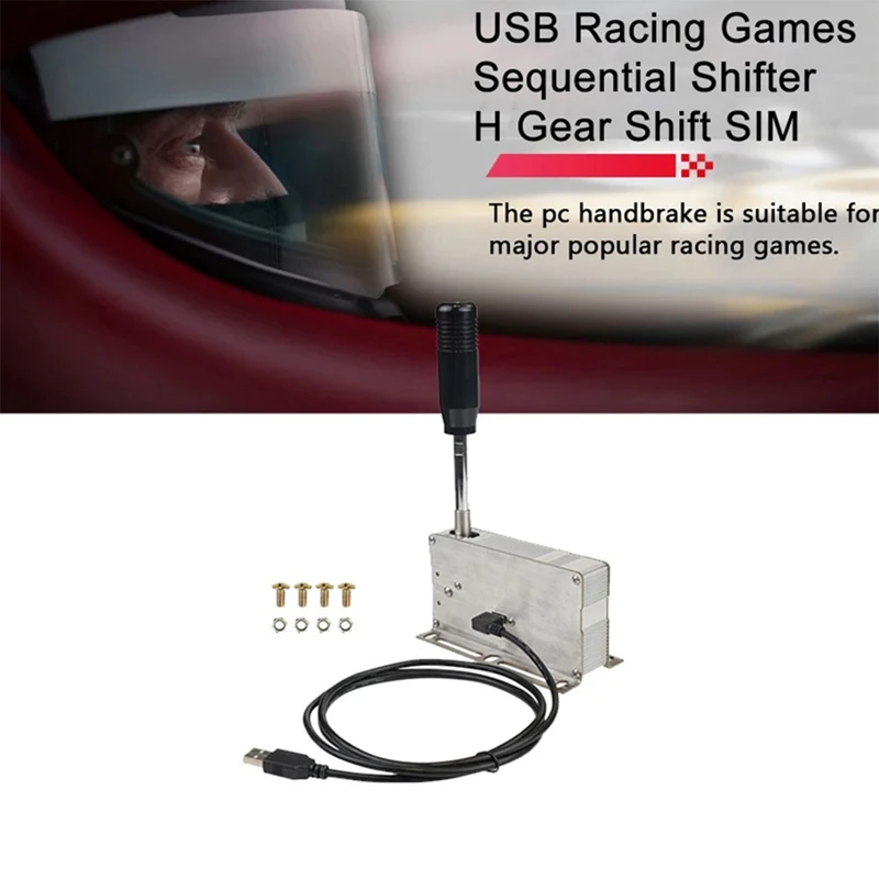 Фото ПК USB гоночные игры последовательный переключатель передач H SIM-карта для Logitech G25 G27 G29 G920 G923 Thrustmaster T300RS/GT T500 №4