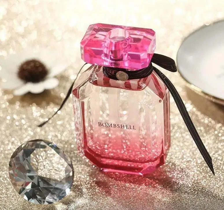 

High end Brand Secret Perfume 50ml Bombshell Sexy Girl Women Fragrance Long Lasting Lady Parfum Pink Bottle Cologne Good Quality