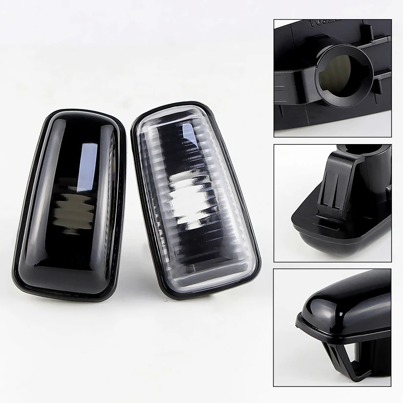 2 шт. без лампочек автомобильные боковые габаритные фонари для Peugeot 306 406 806 Expert Partner