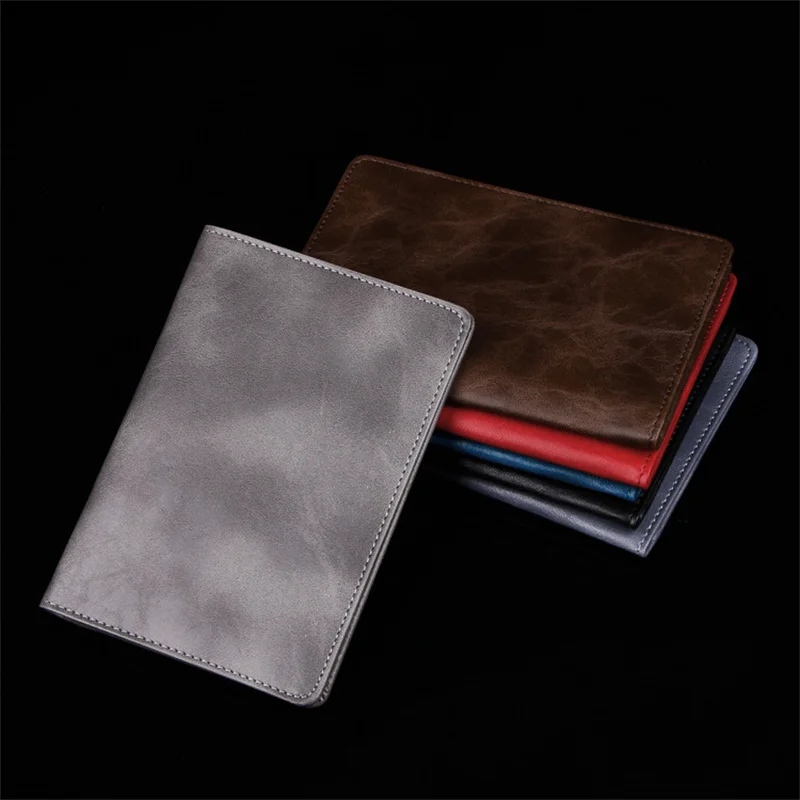 Мужской держатель для паспорта портативный набор мужской кожаный аксессуары