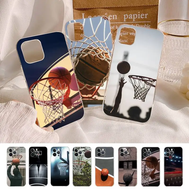 

Basketball Basket Backboard Phone Case Silicone Soft for iphone 14 13 12 11 Pro Mini XS MAX 8 7 6 Plus X XS XR Cover