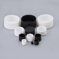 2 8mm 78 5mm silicone rubber round caps chair furniture feet pipe tubing end cover cap dust seal protection gasket whiteblack