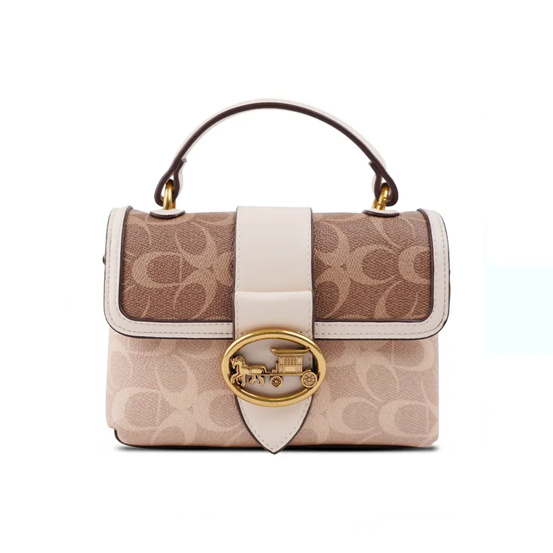 

2022 new light luxury classic print niche design super popular handbag senior sense single shoulder crossbody bag W913