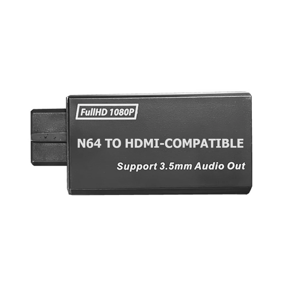 

Game Console to HDMI-compatible Converter with 3.5mm Output HD Digital Video Audio Adapter Television Connector Accessories