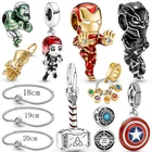 2022 Новые 925 серебряные креативные бусины для браслета Pandora с оригинальными подвесками ювелирные ожерелья-талисманы Pamura plata de ley 925