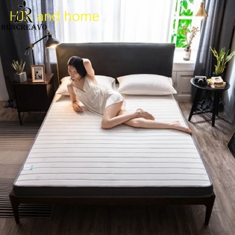 

Breathable Thicken 10 Cm Mattress Natural Latex Memory Sponge Filling Stereoscopic Breathable Single Double Size