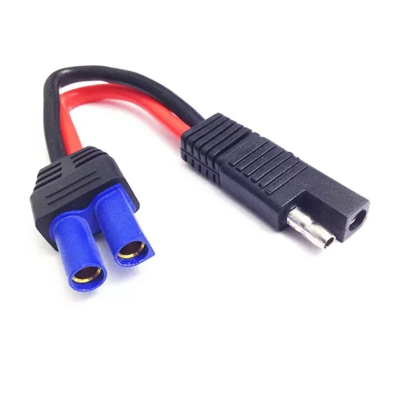 

SAE Adapter Cable SAE Plug Wire To EC5 Female Power Cord Battery Solar Cable