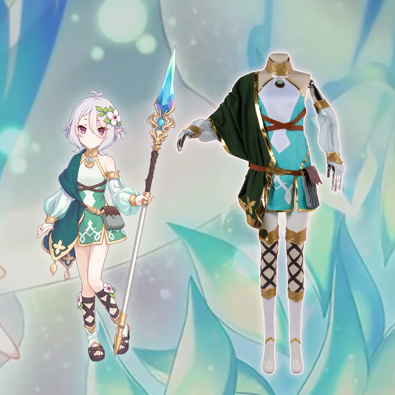 

Princess link cos dress redive gourmet palace coco Luo cos link suit Cosplay dress women