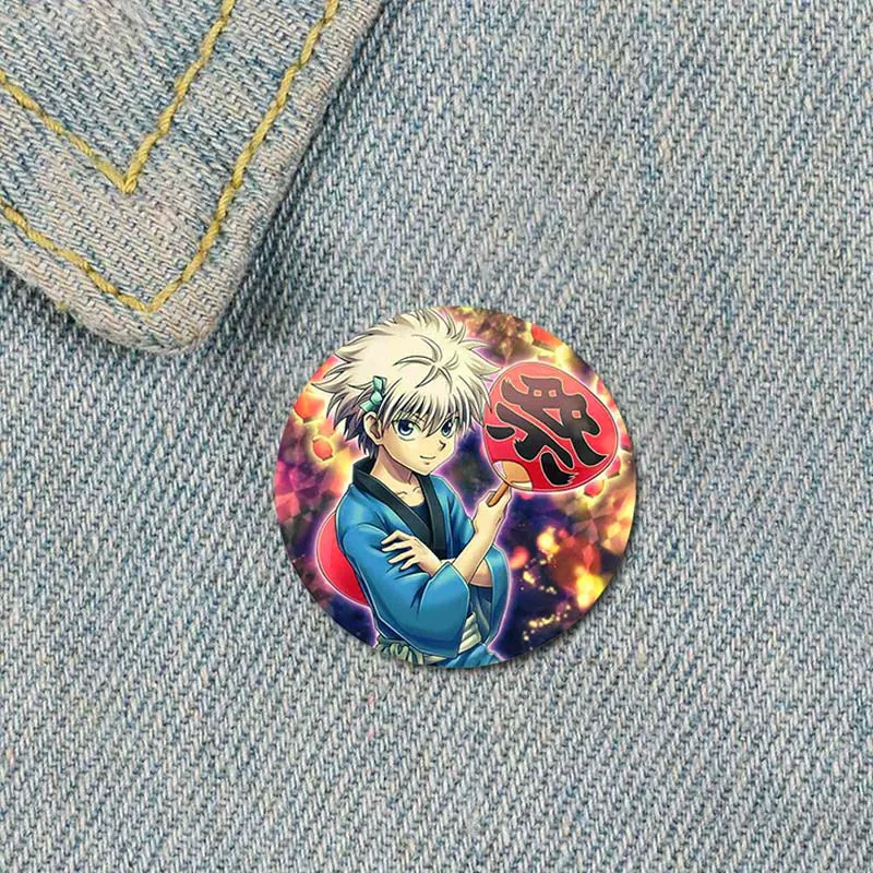 Японский Охотник X Hunter акриловые значки заколка на лацкан аниме Мультяшные