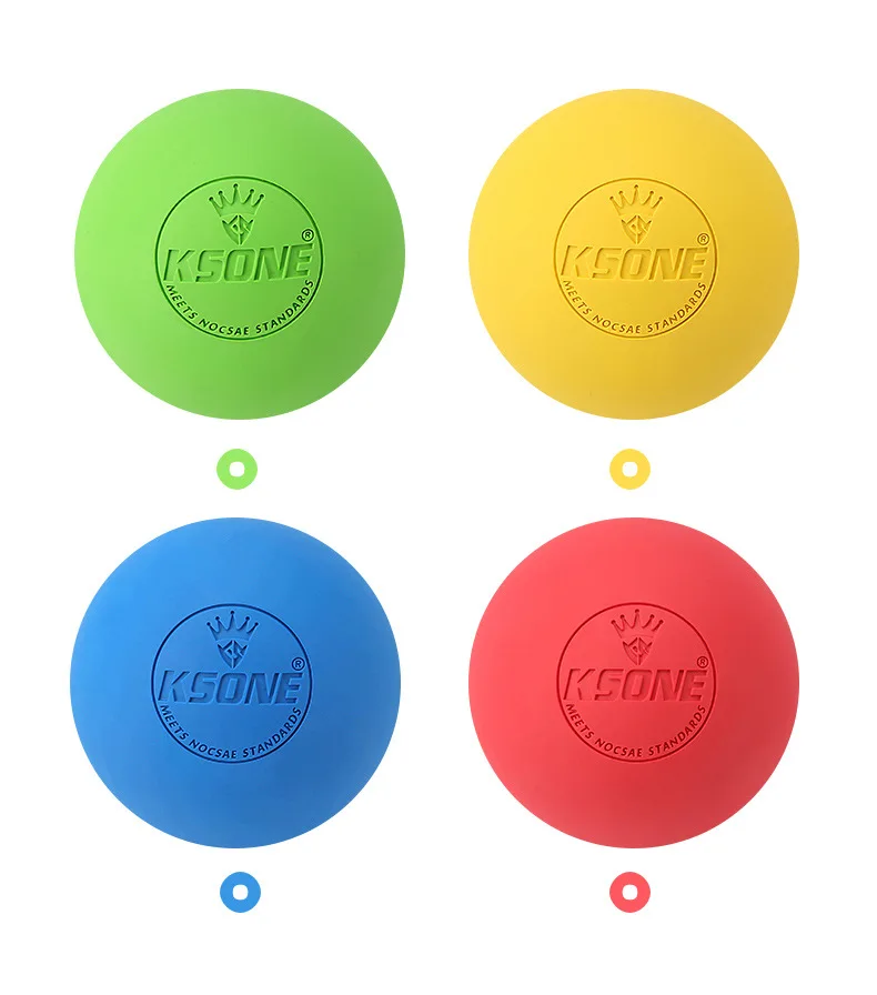 

Rubber Fascia Massage Yoga Fitness Ball Muscle Relaxation Wholesale Lacrosse Massage Ball
