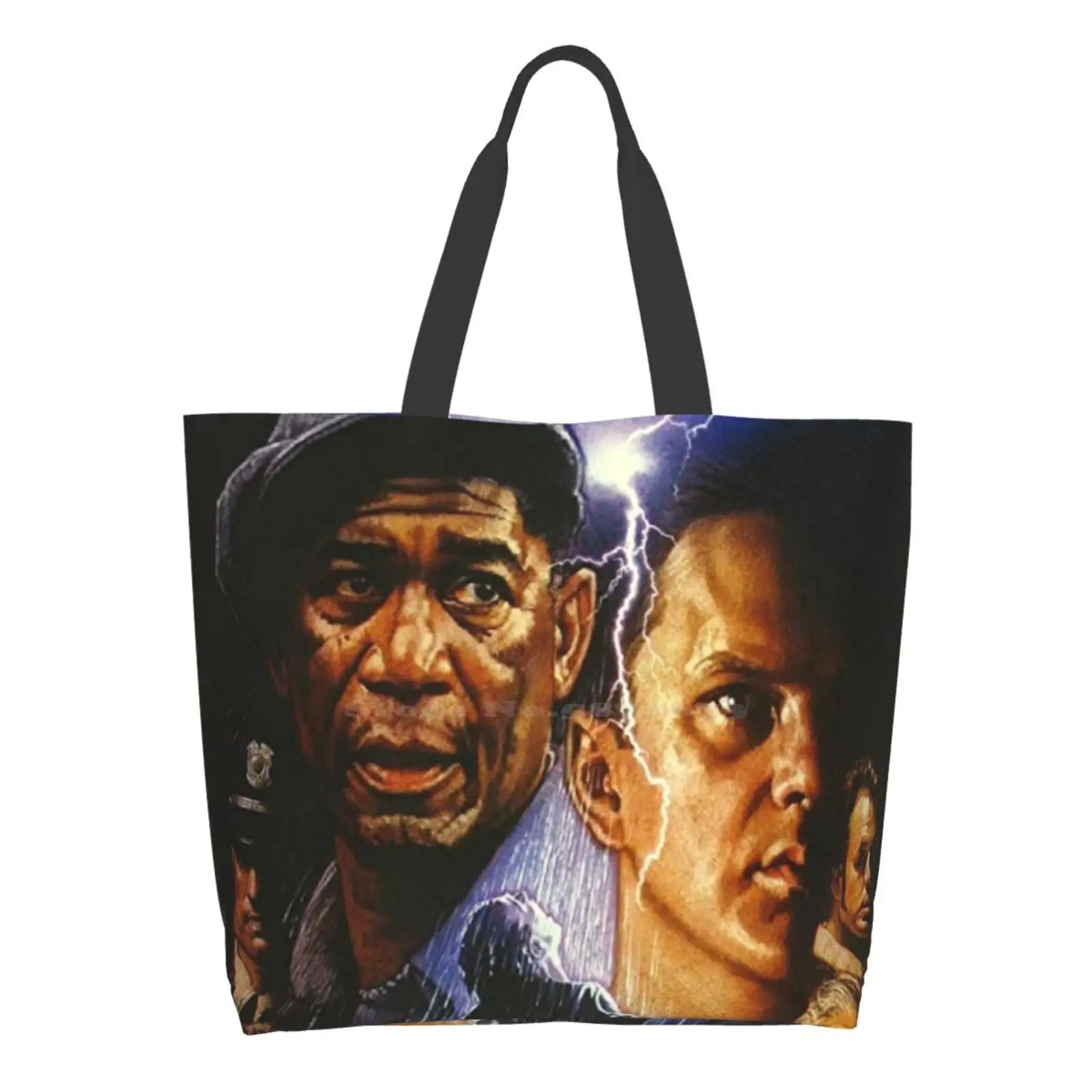 

The Shawshank Redemption Morgan Freeman Tim Robins 1994 Women Totes Shoulder Bags For Travel Girls Handbag Shopper Bag