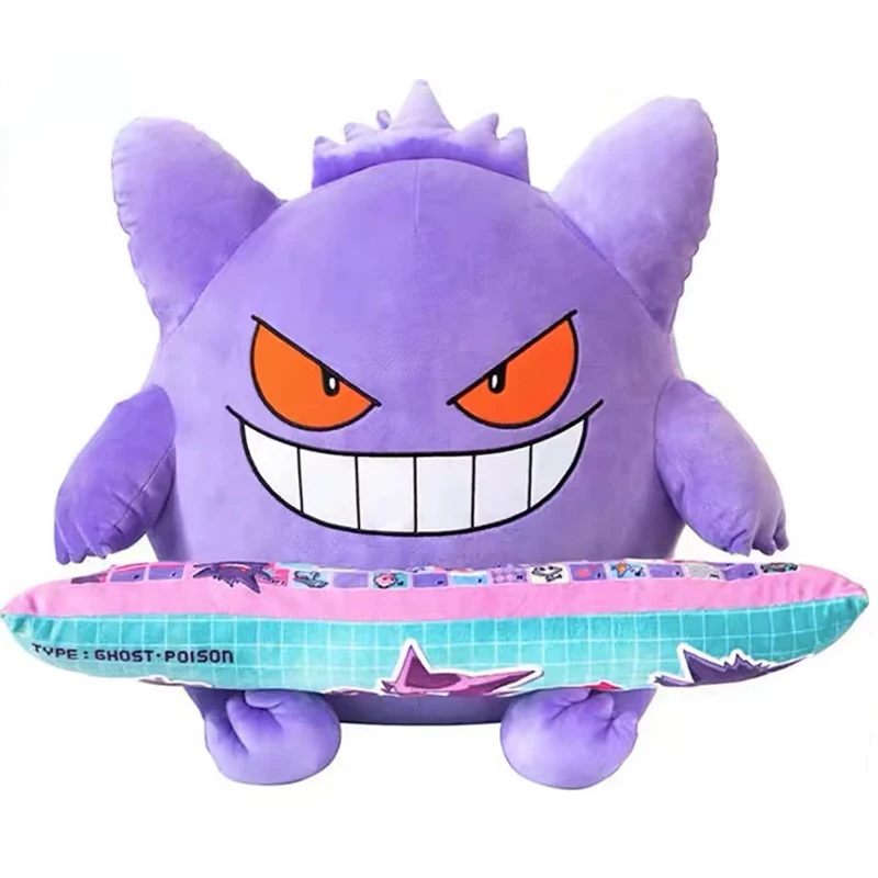 В наличии 100% оригинальная натуральная игрушка-конфеты Bandai Psyduck Flegmon Пикачу Генгар