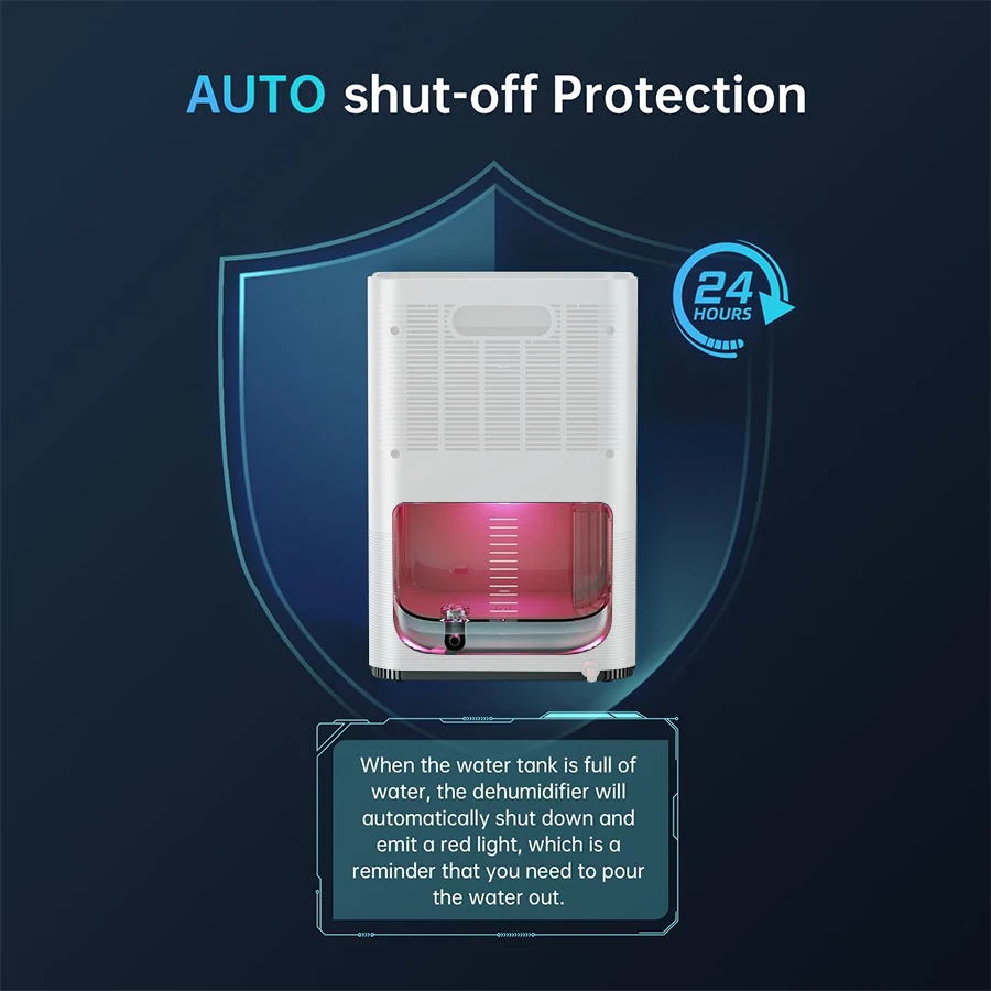 Осушитель бака емкостью 1 2 л для дома спальни офиса и кухни — идеально подходит