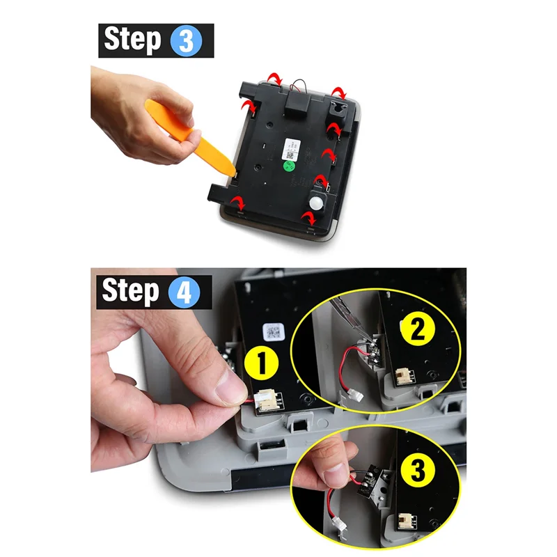 Для Toyota Corolla Cross 2021 2022 автомобильная лампа для чтения