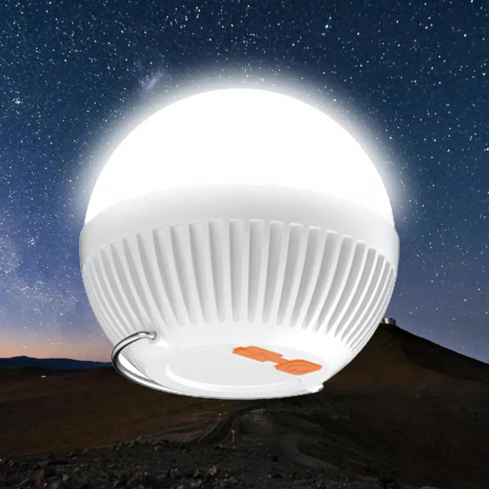 

Outdoor Camping Lamp Bright Waterproof with Data Cable Long Standby Time USB Type-C Camping Lamp Camping Accessories