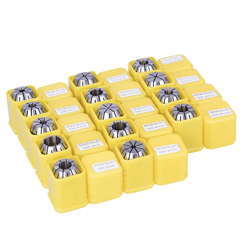 Набор цанг ER25 пружинная Цанга для держателя инструмента с ЧПУ