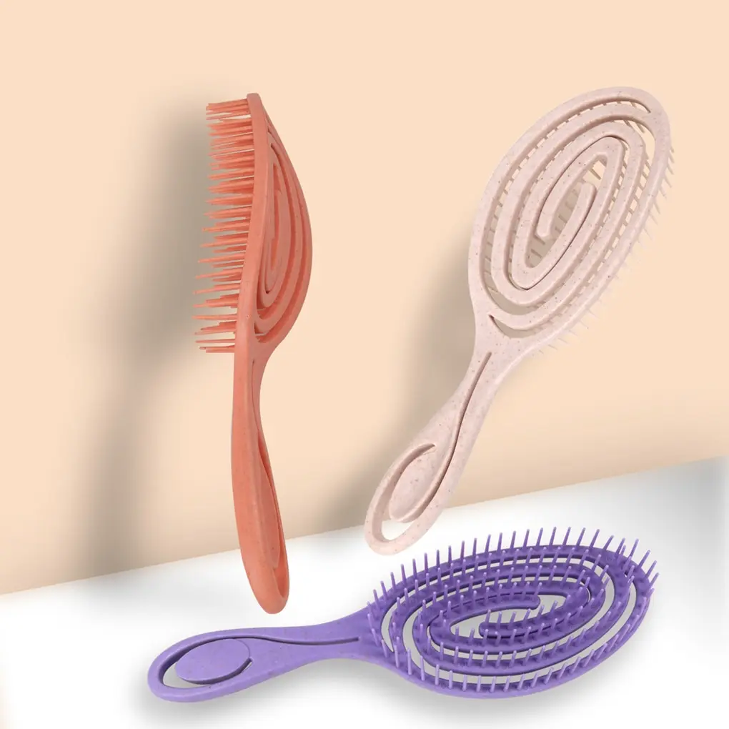 

Relaxing elastic massage Comb Portable Hair Brush Massage Brush Brushes Head Combs