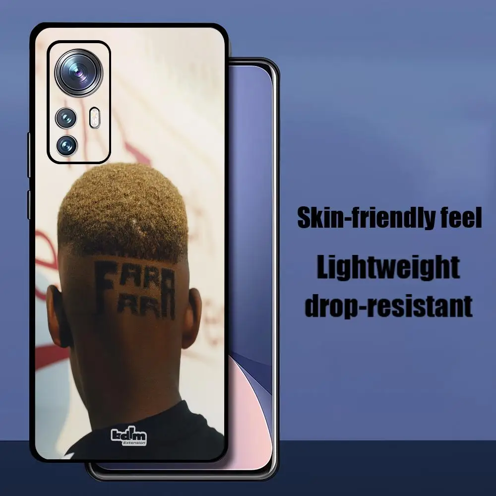 Фото Чехол для телефона Rapper T-Tiakola для Xiaomi Redmi Note 15 14T 13Lite 12S 5g 4g Pro Plus, мягкий чехол, черный, полная защита №3