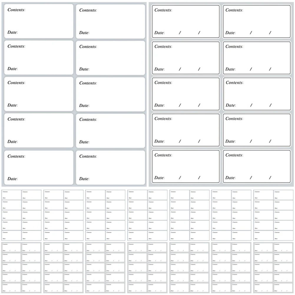 

Этикетки, наклейка для даты, наклейка для оформления интерьера, использование без рисунка, безопасная Съемная бумага для кухни