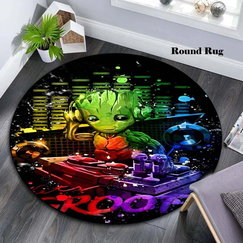Коврик Groot круглые коврики декоративные для гостиной и спальни нескользящий