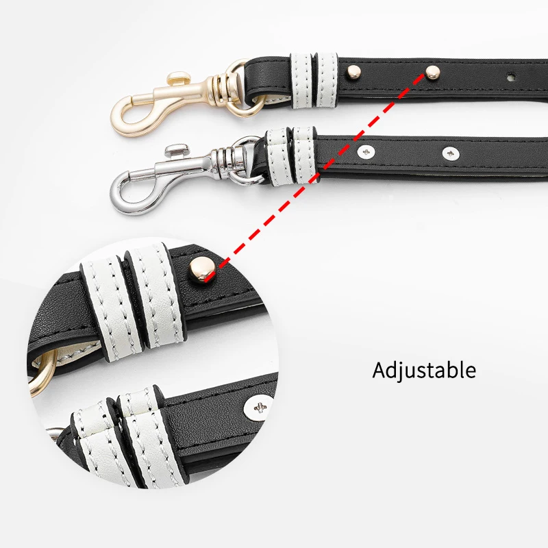 Wide 3.8cm Adjustable Bag Part Accessories for Handbags Leather Belt Shoulder Strap Replacement For Women Girls Bags